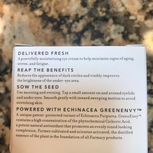 Farmacy Dew It All.     Eye cream